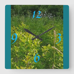 Jungle Square Wall Clock