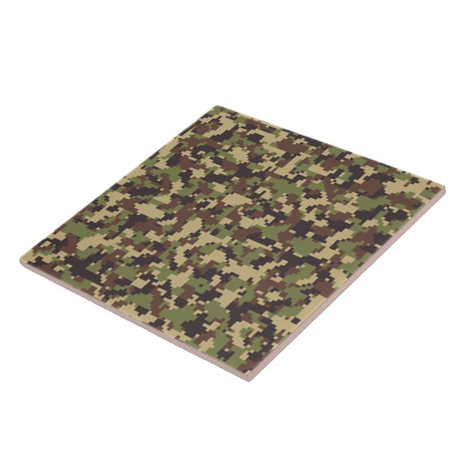 "Jungle Stalker" Ceramic Tile (Side)