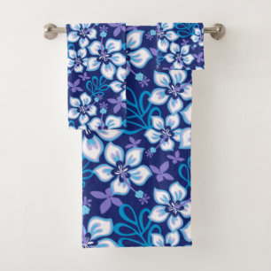 JUNGLE SURF (BLUE COMBO) BATH TOWEL SET