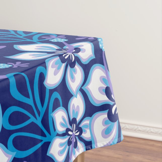 JUNGLE SURF (BLUE COMBO) TABLECLOTH (In Situ)