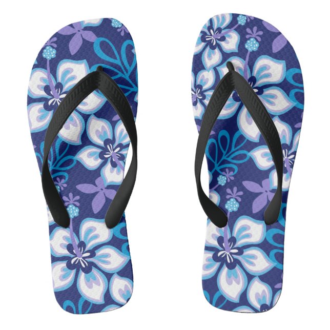 JUNGLE SURF (BLUE COMBO) THONGS (Footbed)