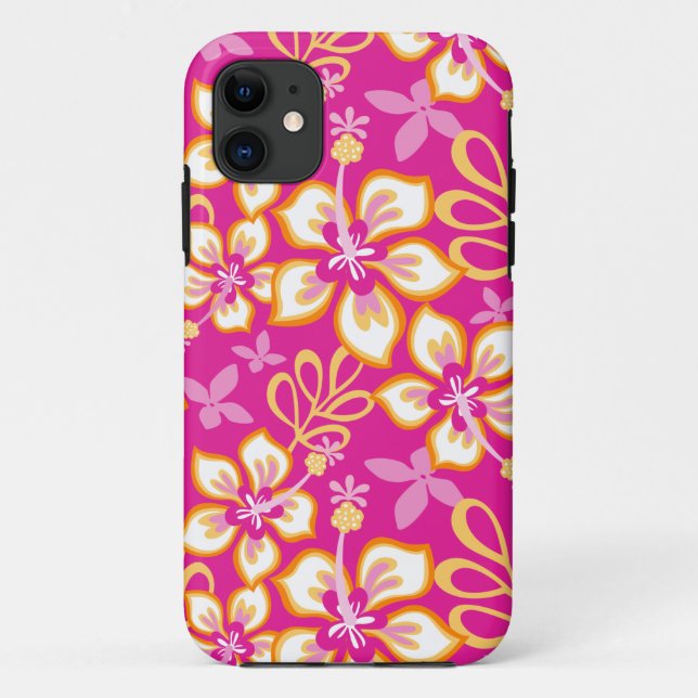 JUNGLE SURF (HOT PINK COMBO) Case-Mate iPhone CASE (Back)