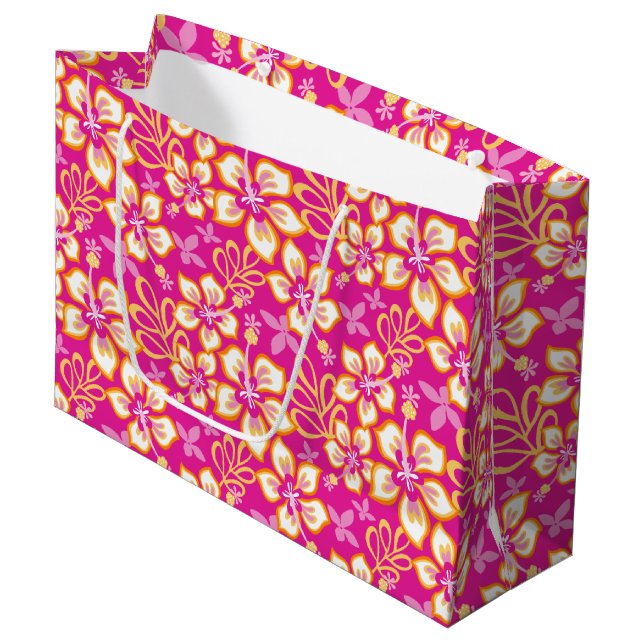 Jungle Surf (Pink Combo) Gift Bag (Front Angled)