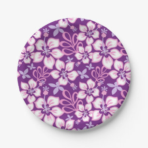 JUNGLE SURF (PURPLE COMBO) PAPER PLATE