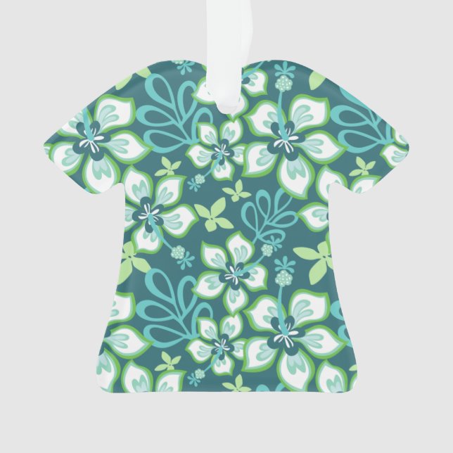 JUNGLE SURF (TEAL COMBO) ORNAMENT (Front)