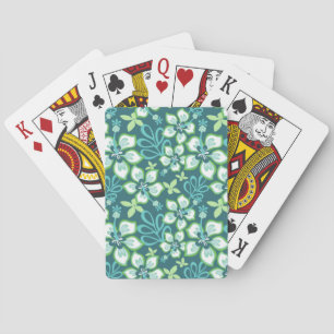 JUNGLE SURF (TEAL COMBO) PLAYING CARDS