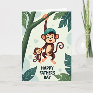 Jungle Sweet Fathers Day Card