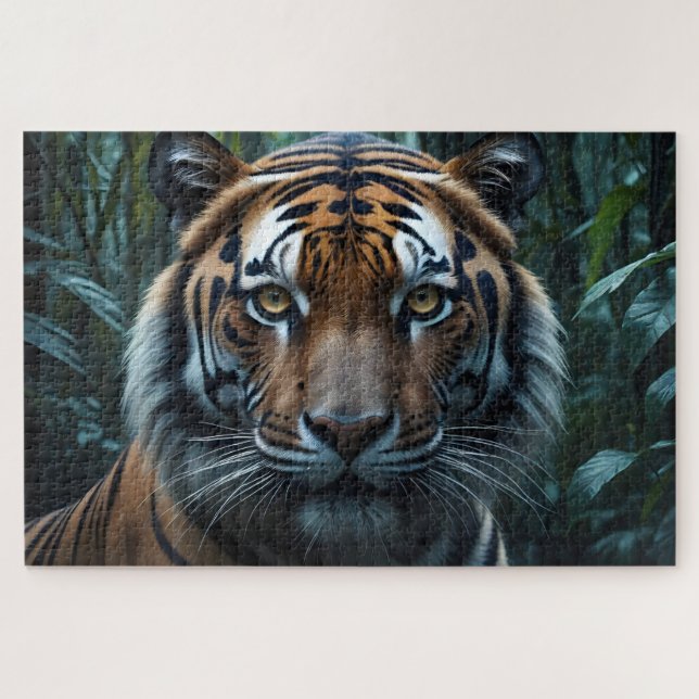 Jungle Tiger Jigsaw Puzzle (Horizontal)