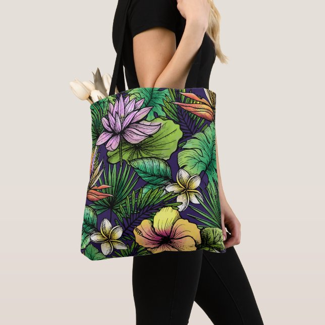 Jungle Tote Bag (Close Up)