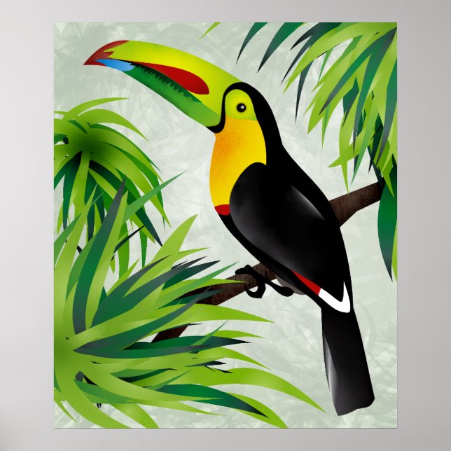 Jungle Toucan Poster (Front)