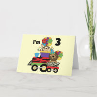 Jungle Train 3rd Birthday Tshirts and Gifts