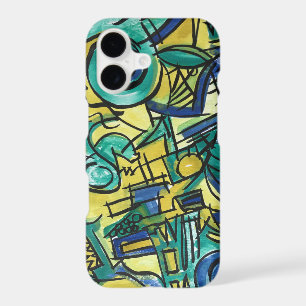 Jungle Trek-Hand Painted Abstract Art