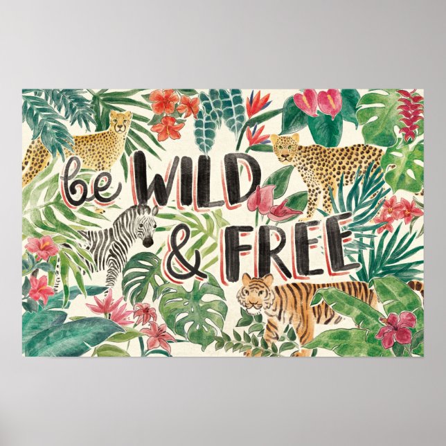 Jungle Vibes Poster (Front)