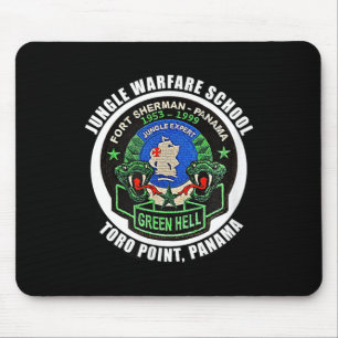 Jungle Warfare School Fort Sherman Toro Point Pana Mouse Pad