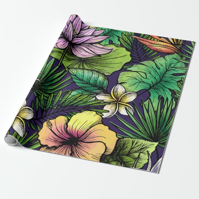 Jungle Wrapping Paper (Unrolled)