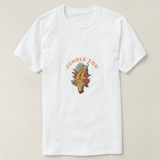 Jungle Zoo T-shirt (Design Front)
