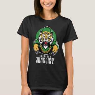Junglist Drum And Bass EDM DnB Tiger T-Shirt