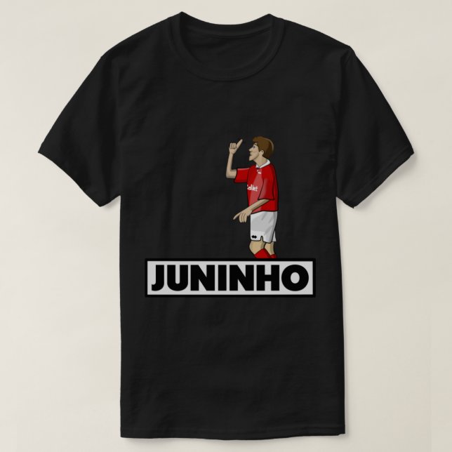 Juninho Paulista Middlesbrough Design   T-Shirt (Design Front)