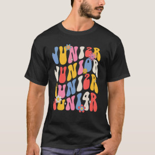 Junior 2024 Retro Groovy Graduation Senior Class o T-Shirt