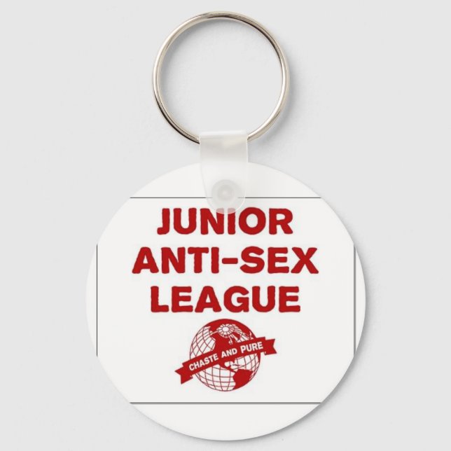 Junior Anti-Sex League Key Ring (Front)