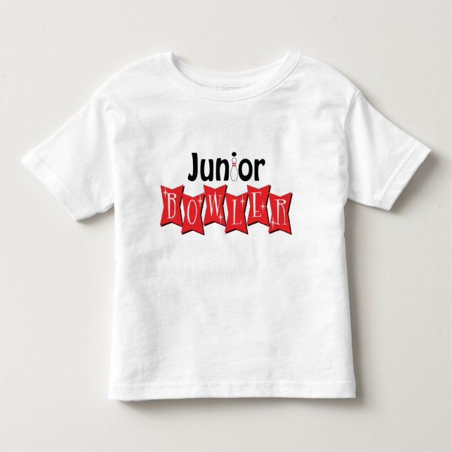 Junior Bowler Toddler T-Shirt (Front)