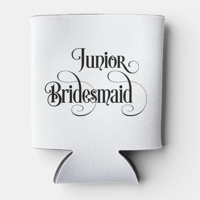 Junior Bridesmaid Can Cooler (Front)