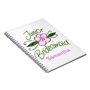 Junior Bridesmaid Notebook