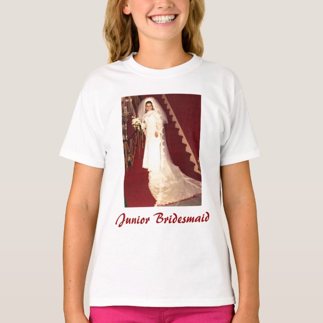 Junior Bridesmaid T-Shirt (Front)