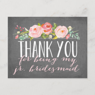 Junior Bridesmaid Thank You Bridesmaid