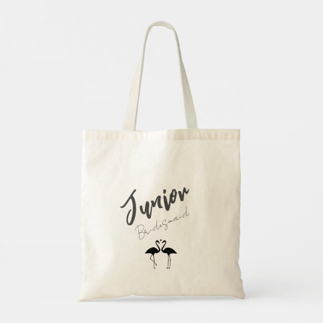 junior bridesmaid tote bag (Back)