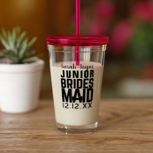 Junior Bridesmaid Wedding Favour Acrylic Tumbler