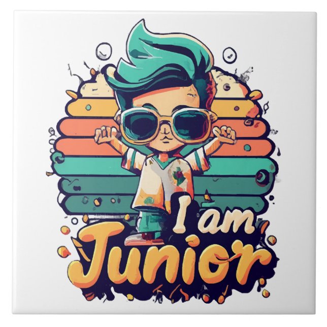 Junior Ceramic Tile (Front)