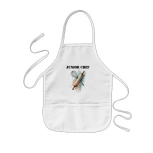Junior Chef Apron - Whimsical Watercolor Edition