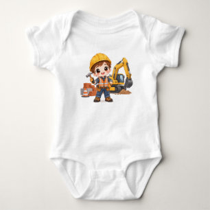 Junior Construction Crew Baby Bodysuit