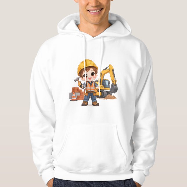 Junior Construction Crew Hoodie (Front)