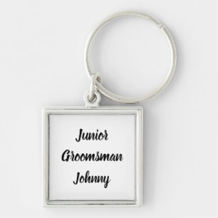 Junior Groomsman Gift Custom Name Gifts Wedding Ke Key Ring