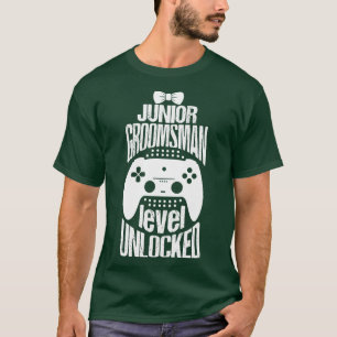 Junior Groomsman Level Unlocked 1 T-Shirt