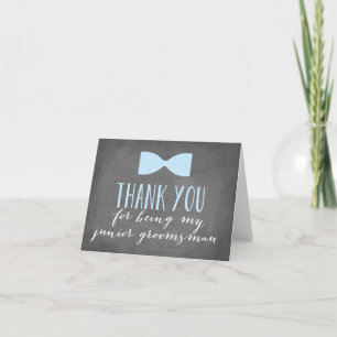 Junior Groomsman Thank You   Groomsman Card