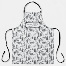 JUNIOR Handlers Dog Show Black Toile w/Custom Name