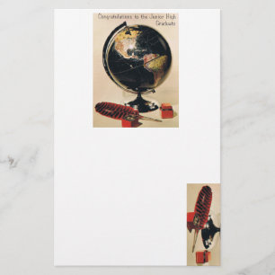 Junior High Graduation Stationery