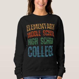 Junior High Student Graduate Middle School Graduat Sweatshirt