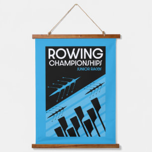 Junior International Rowing Hanging Tapestry