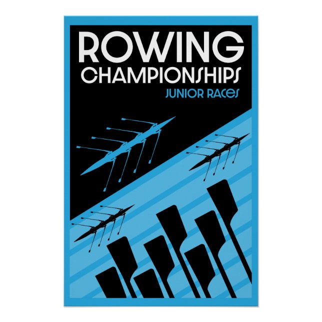 Junior International Rowing Poster (Front)