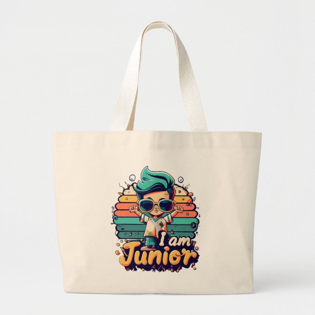 Junior Large Tote Bag (Front)