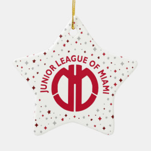 Junior League of Miami Ceramic Ornament