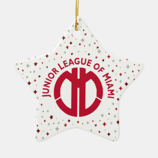 Junior League of Miami Ceramic Ornament