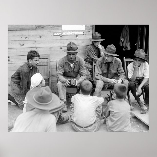 Junior Marines: 1919 Poster (Front)