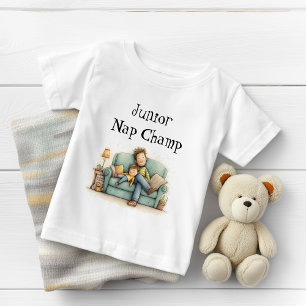 Junior Nap Champ Father's Day  Baby T-Shirt