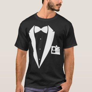 Junior Ring Security Wedding Party ID Tag Kids Rin T-Shirt