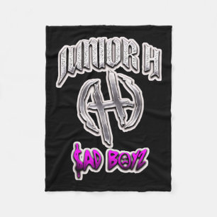 Junior Sad Boyz Corridos Tumbados H Belicos Mexico Fleece Blanket